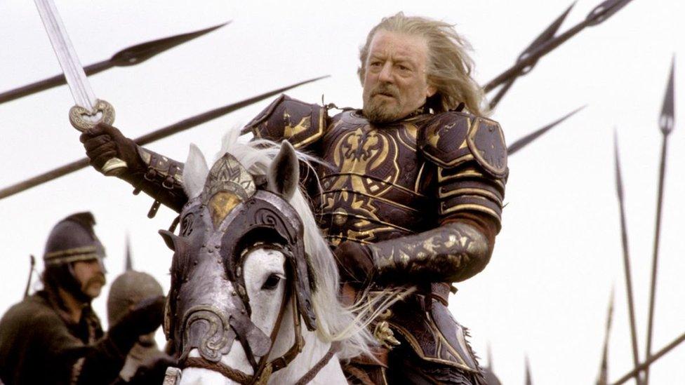 Bernard Hill in Lord of the Rings