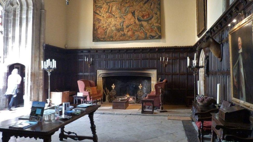 The Great Hall at Athelhampton