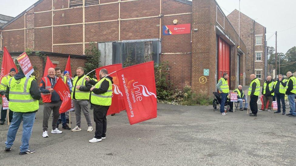 Picket line