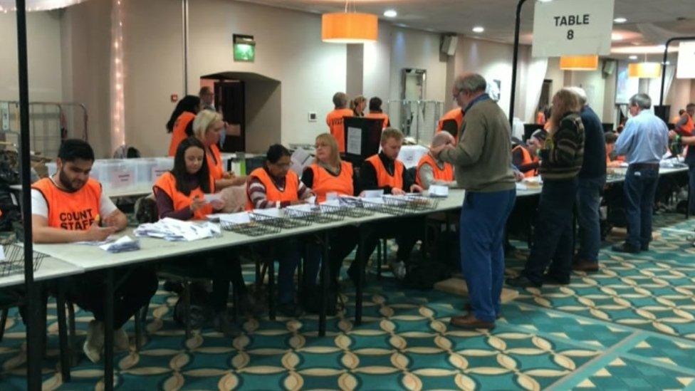 Counting in Newcastle-under-Lyme