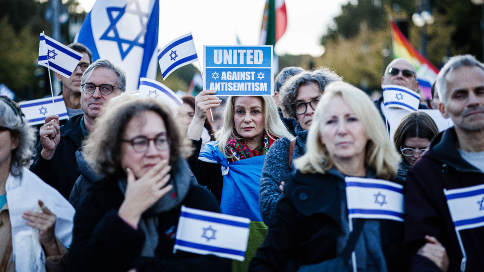 Pro-Israel protest in Berlin