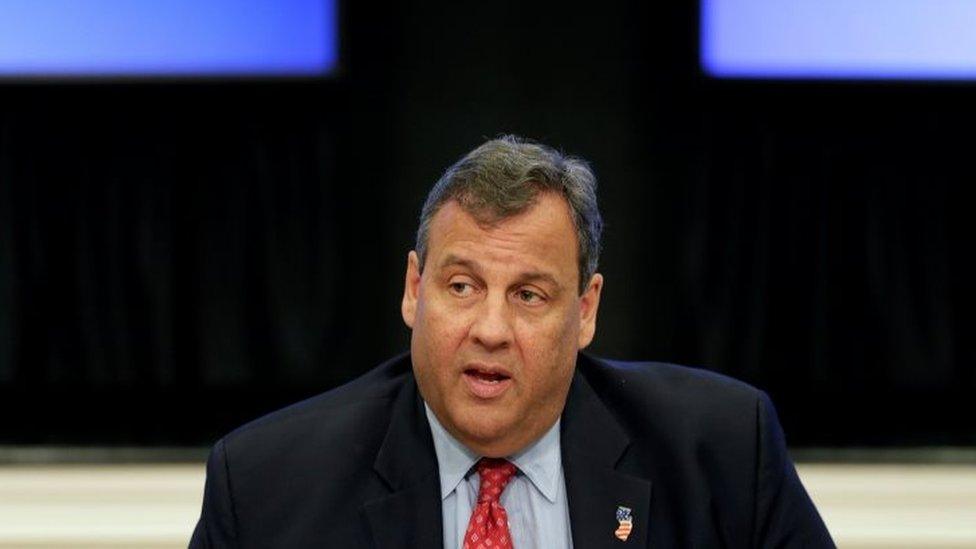 Governor Chris Christie of New Jersey