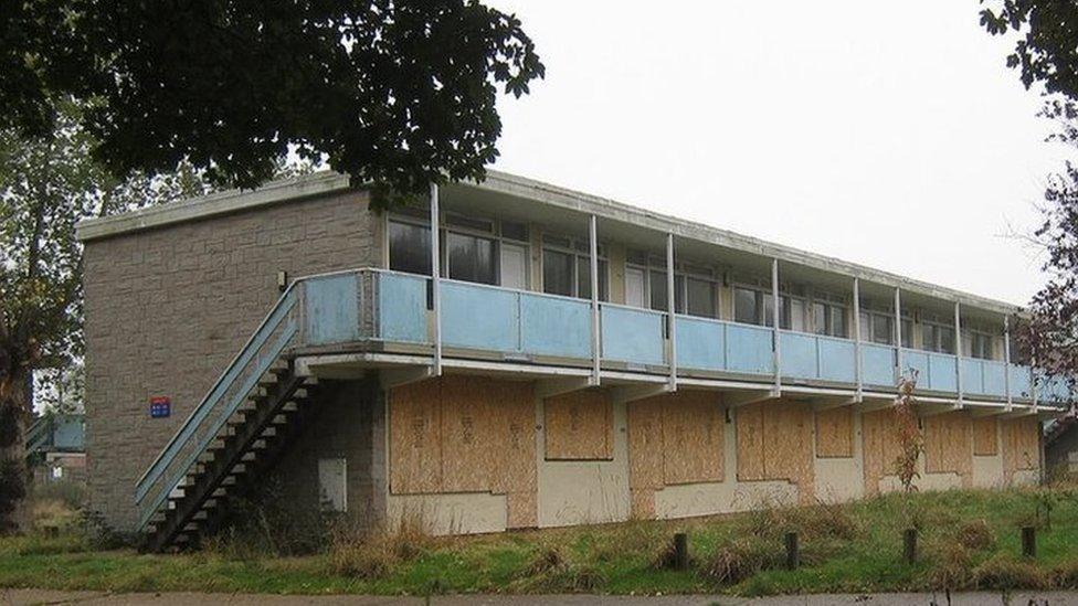 Derelict Pontins site