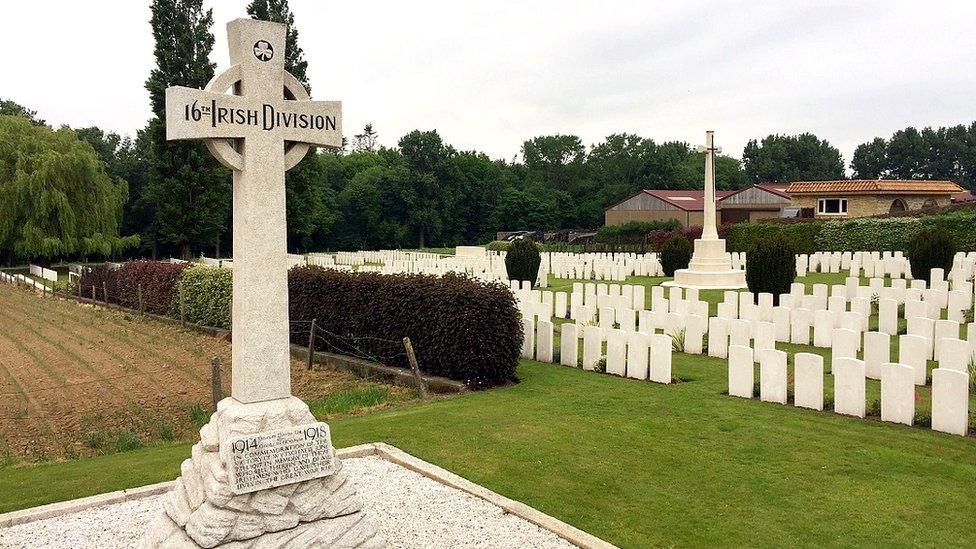 Wytschaete cemetery