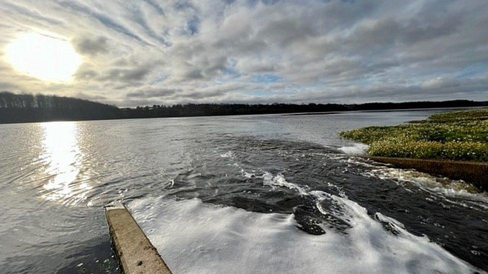 Eccup reservoir in December 2022