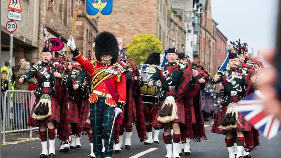 Ceremonial parade