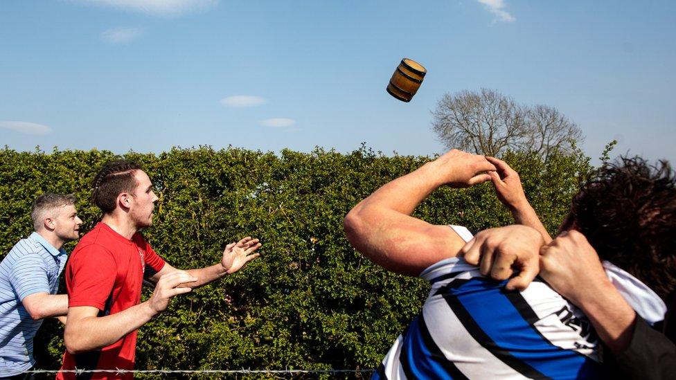 Hallaton bottle kicking