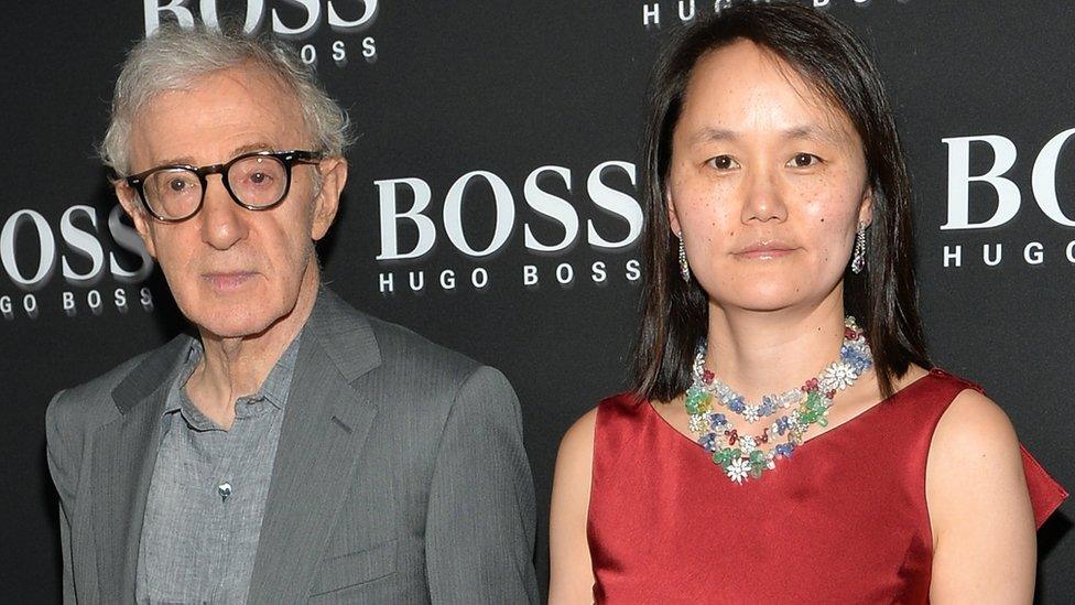 Woody Allen and Soon Yi Previn