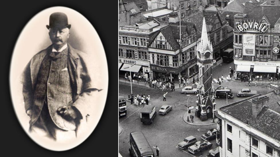 Architect Joseph Goddard designed Leicester's most famous landmark the Clock Tower