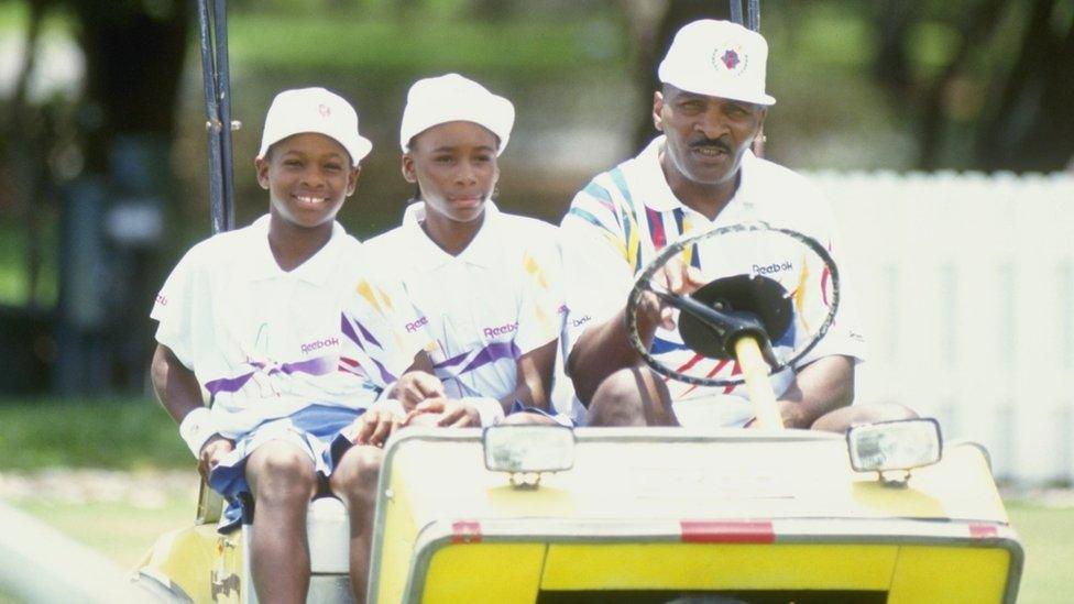 Their dad Richard taught Venus and Serena at home instead of going to school, to give them more time to practise tennis.