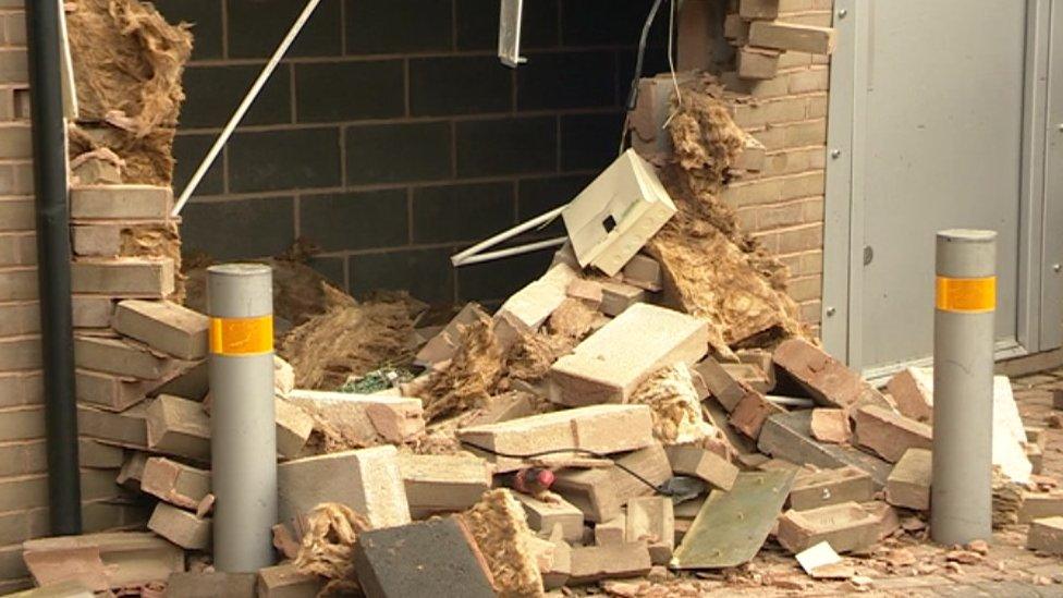 Ram raid in Hatton