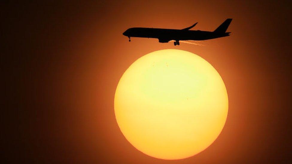 jet crossing the Sun