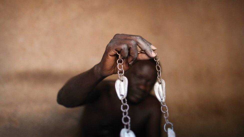 voodoo priest, benin