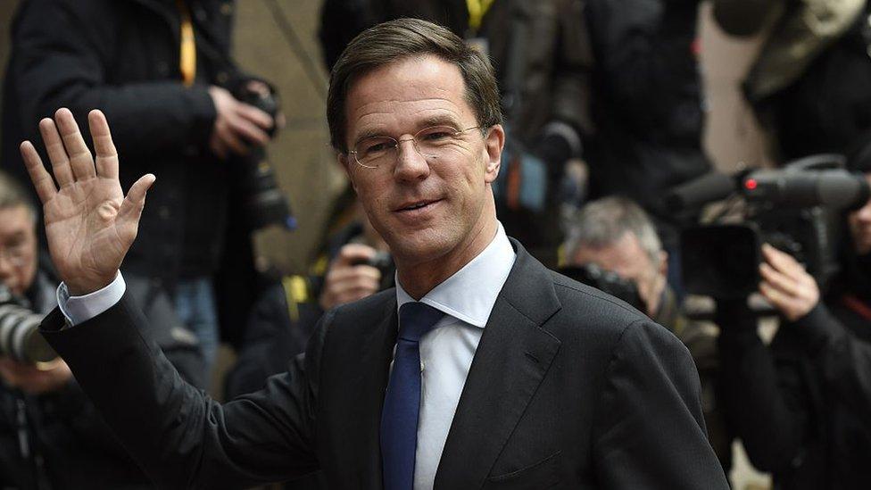 Dutch Prime Minister Mark Rutte