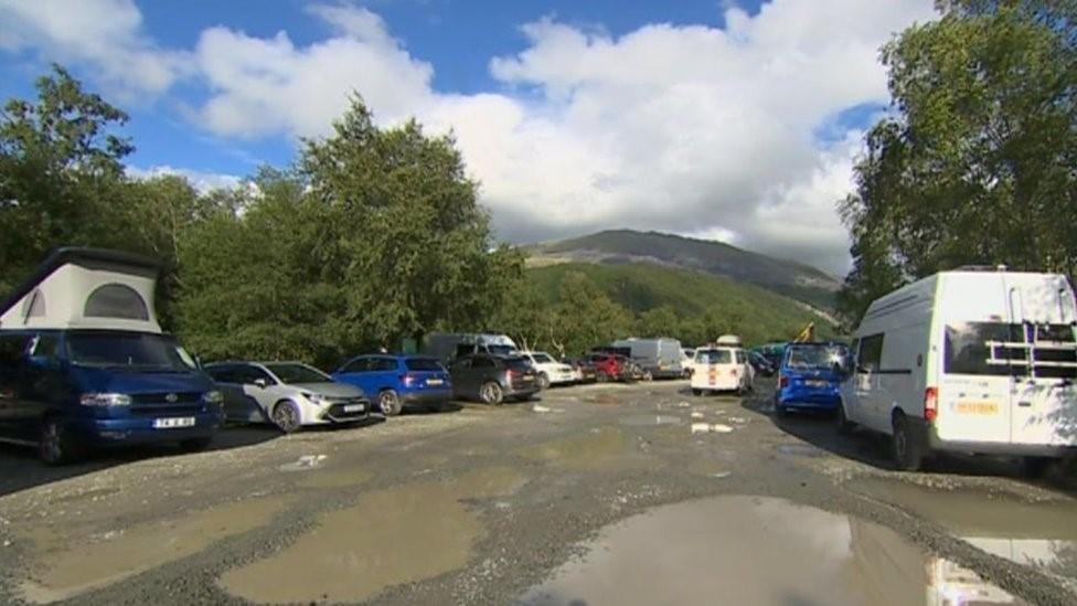 Lagoons Llanberis car park