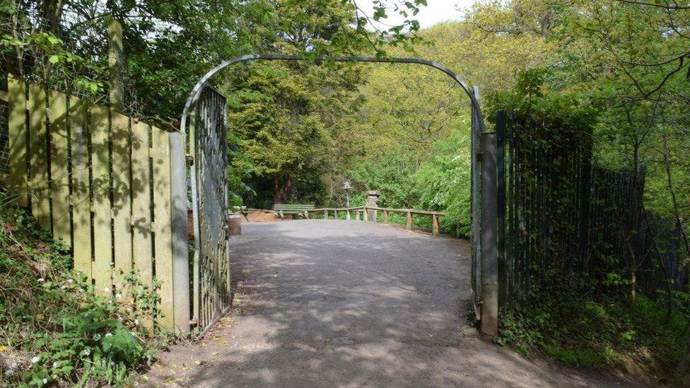 Valley Gardens, in Saltburn-by-the-Sea