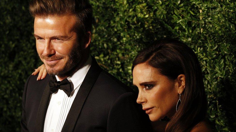 David and Victoria Beckham