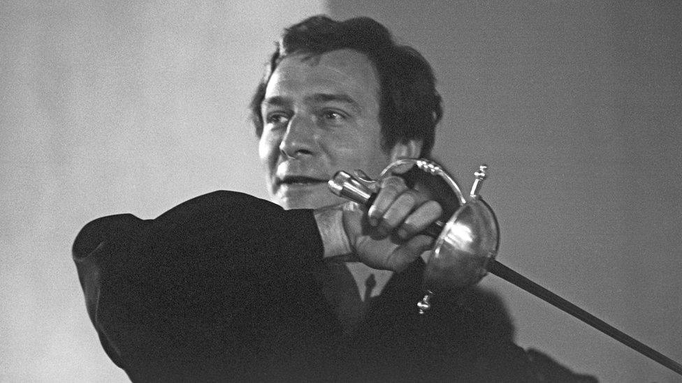 Christopher Plummer as Hamlet