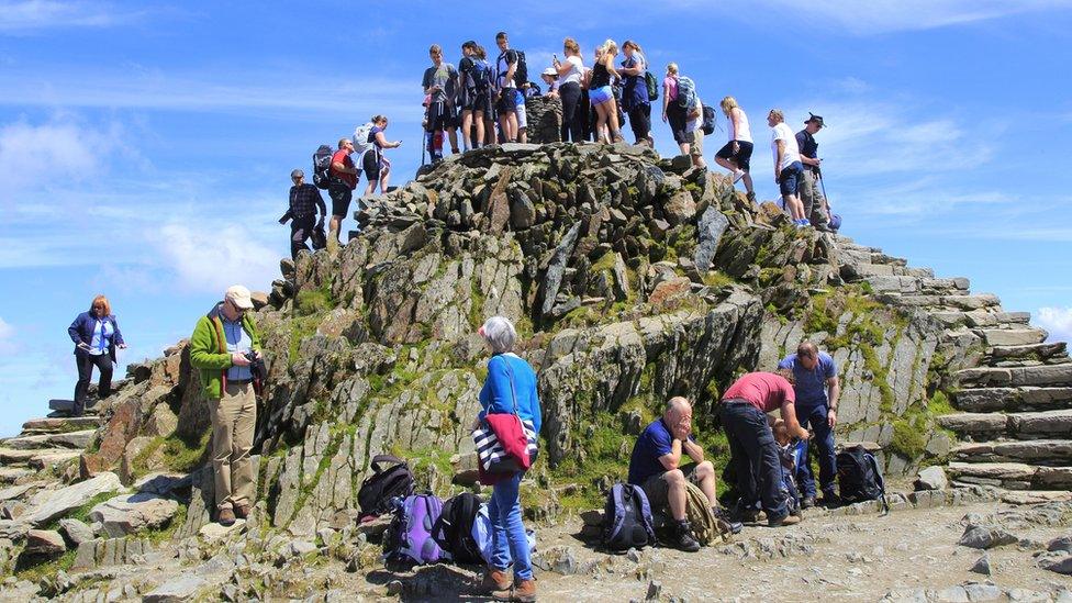 Snowdon is the busiest mountain in the United Kingdom and the third most visited attraction in Wales