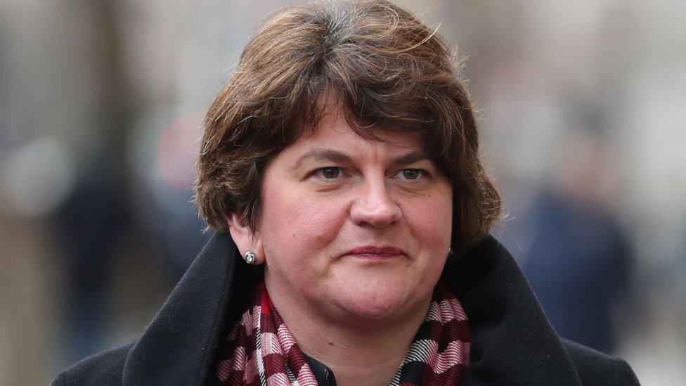 DUP leader Arlene Foster