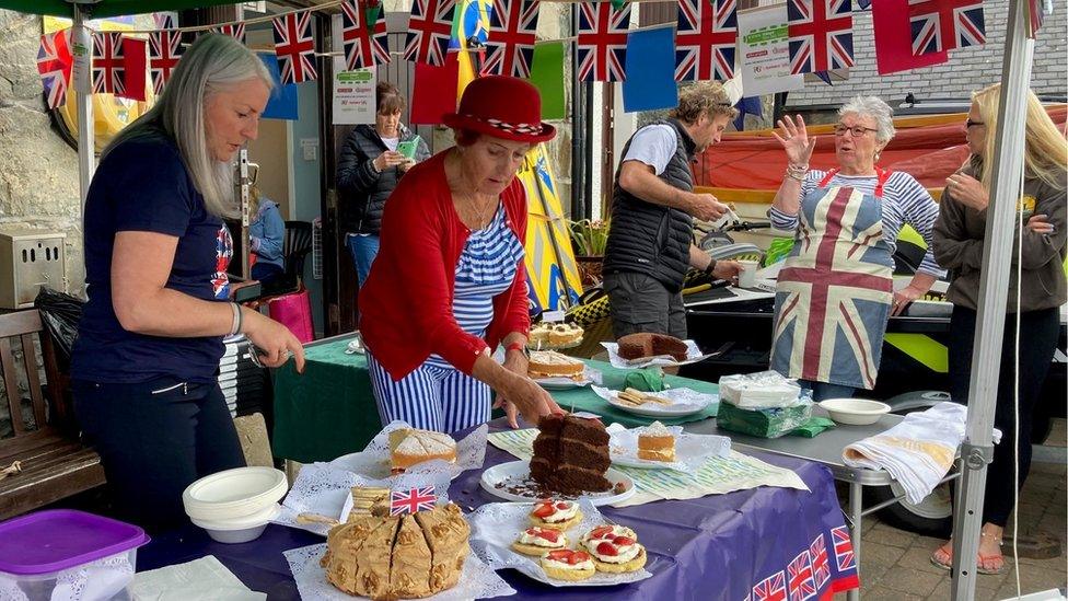 Cake stall