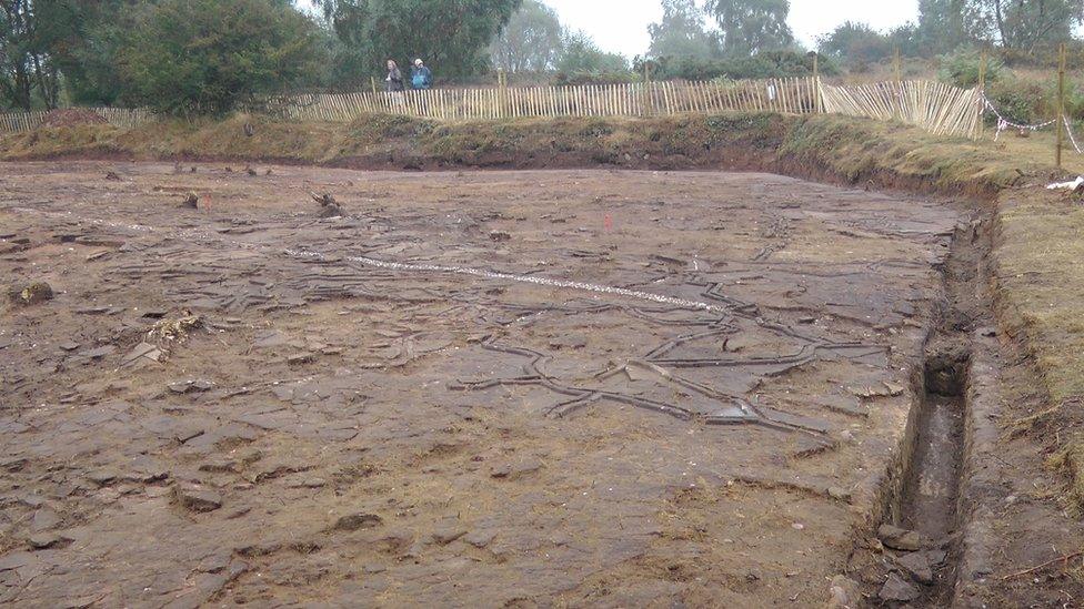 Terrain Model of Messines