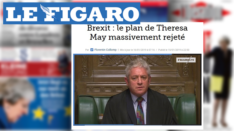 Le Figaro web site