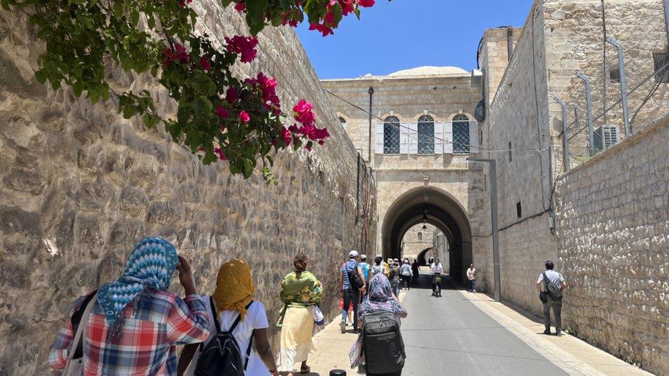 White shuttered rooms where Armenian patriarch is cloistered