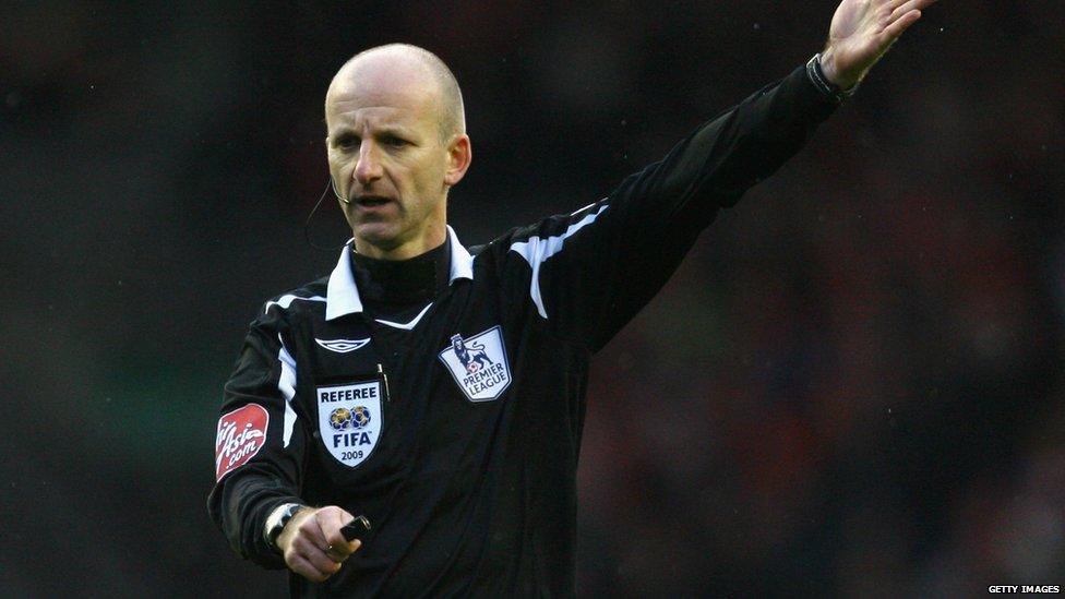 Referees' chief Mike Riley