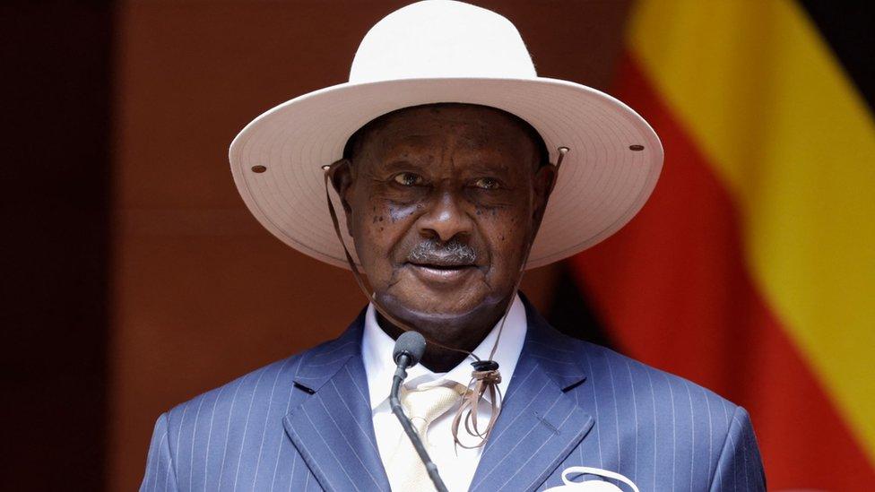 Ugandan President Yoweri Museveni