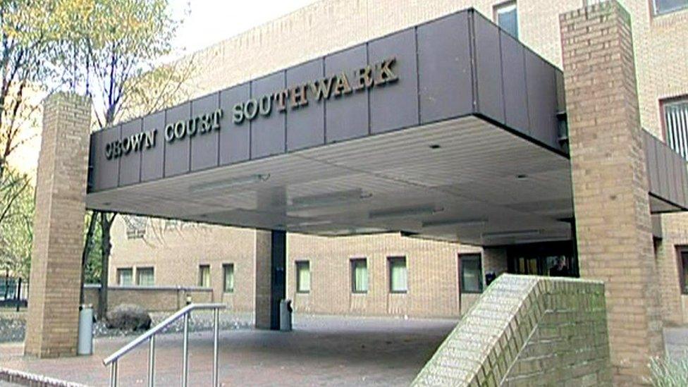 General exterior view showing the Southwark Crown Court building