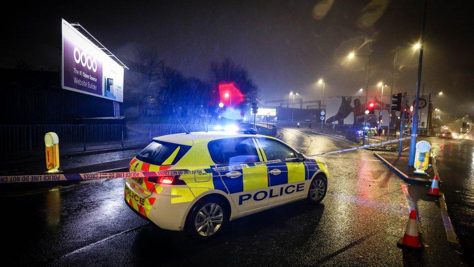 Mancunian Way crash