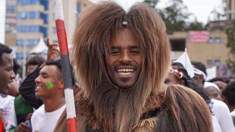 Man in traditional costume