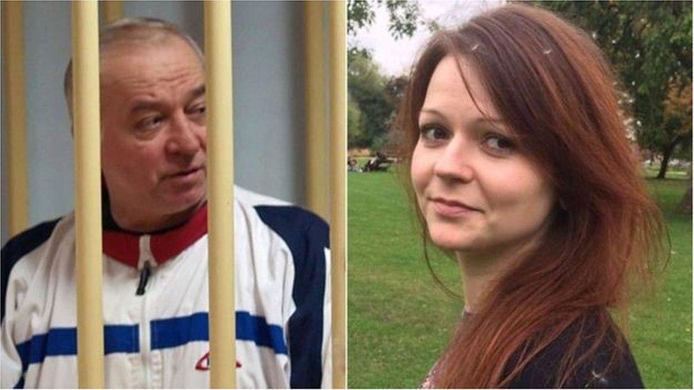 Sergei Skripal and his daughter Yulia