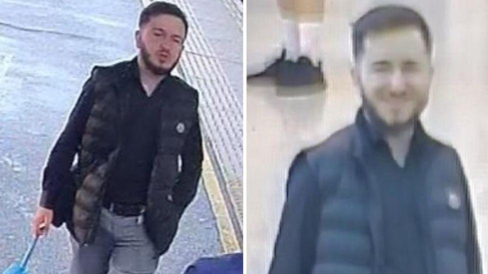 An image of a man Sussex Police wish to identify in connection with the investigation