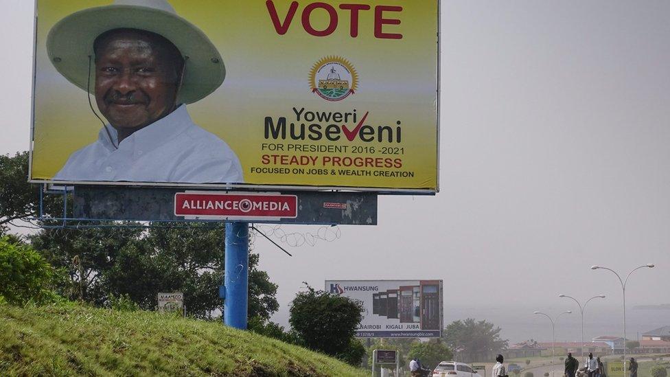 Yoweri Museveni poster