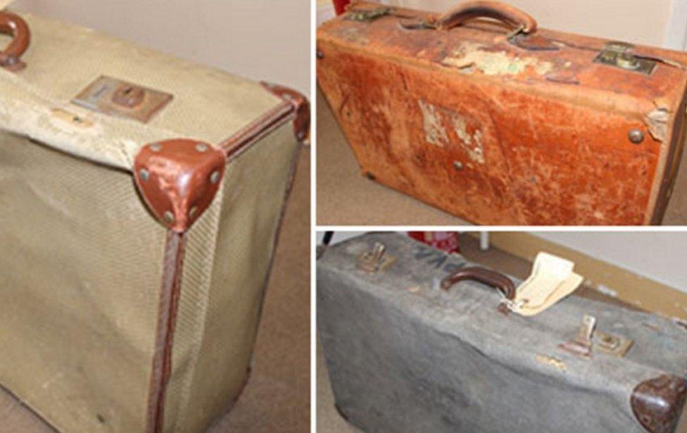 Two suitcases containing body parts were found in Tattingstone murder