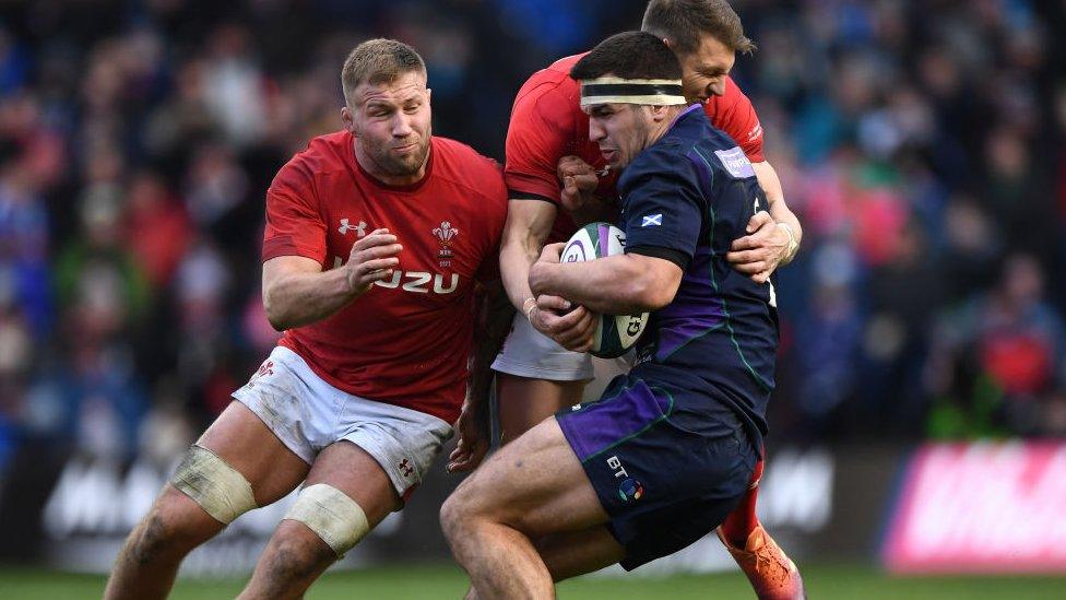 Scotland and Wales in the Six Nations