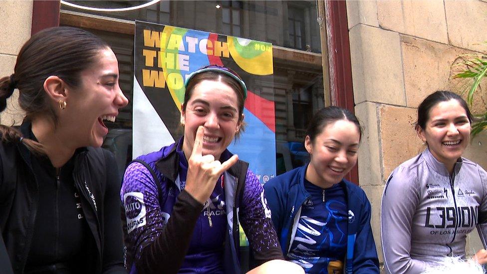 Mexico women's team pursuit team