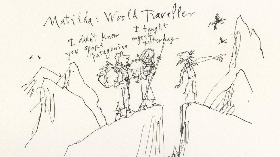 Matilda as a world traveller