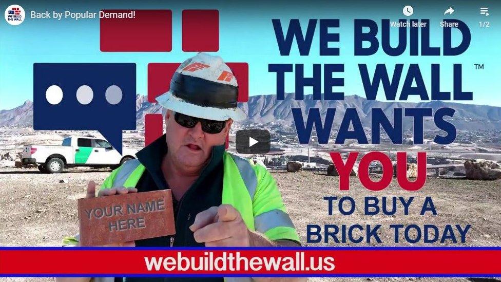 image from We Build the Wall website