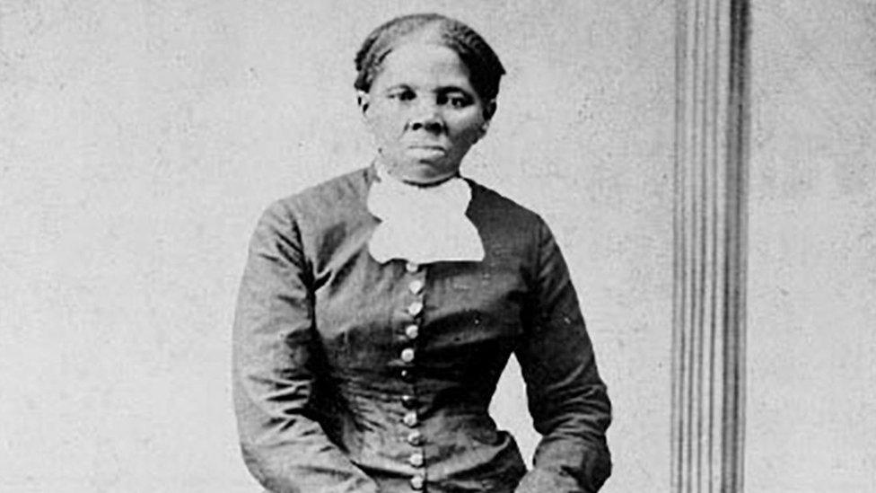 Anti-slavery activist Harriet Tubman seen in a picture from the Library of Congress