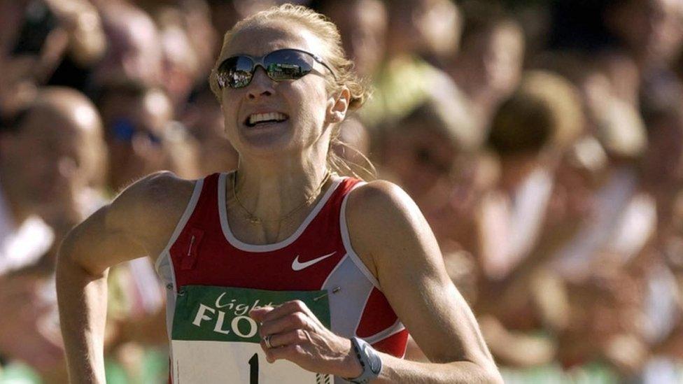 Paula Radcliffe in 2003