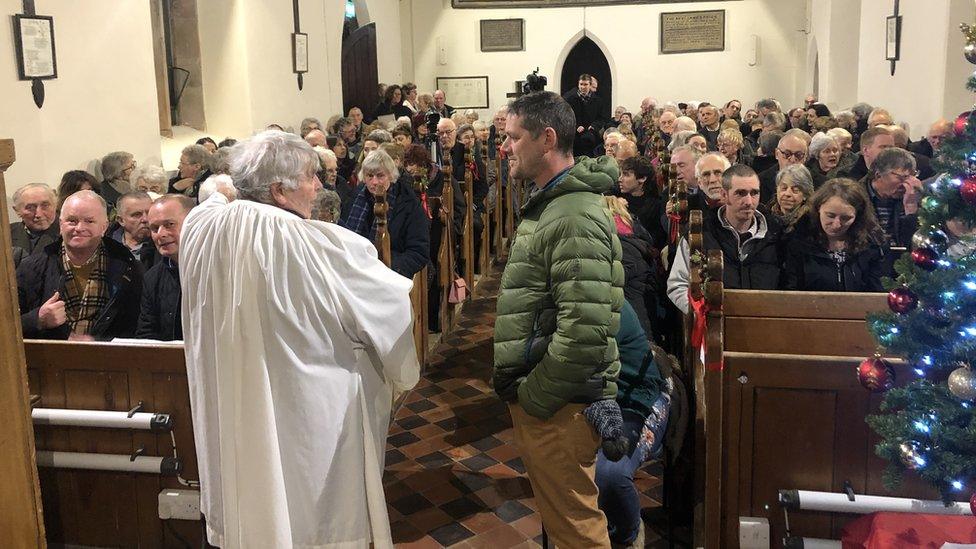 Last Plygain Fawr service is held at St Michael in Llanfihangel yng Ngwynfa, Powys