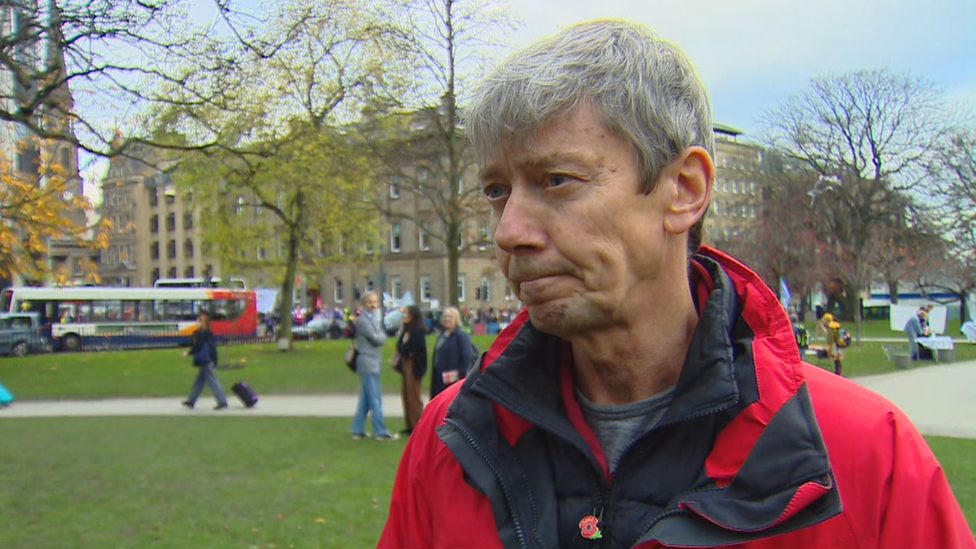 Extinction Rebellion campaigner Mike