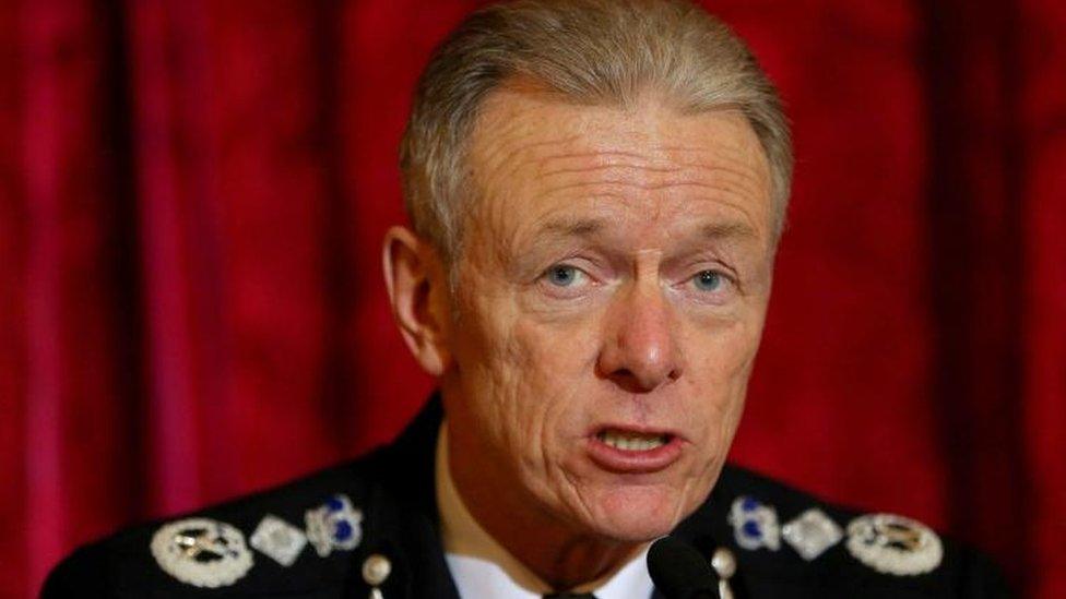 Metropolitan Police chief Sir Bernard Hogan-Howe