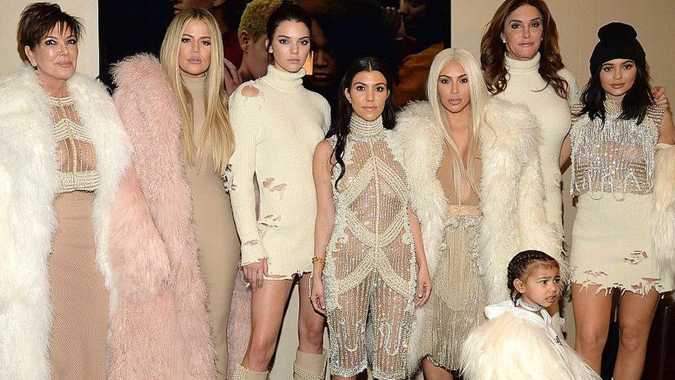 Kris Jenner, Khloe Kardashian, Kendall Jenner, Kourtney Kardashian, Kim Kardashian West, North West, Caitlyn Jenner and Kylie Jenner