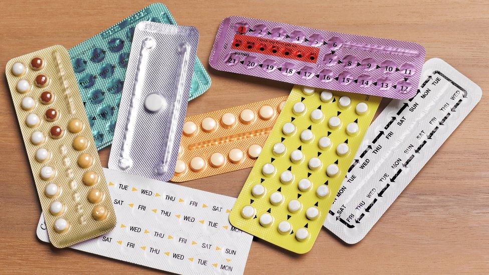 Contraception pills