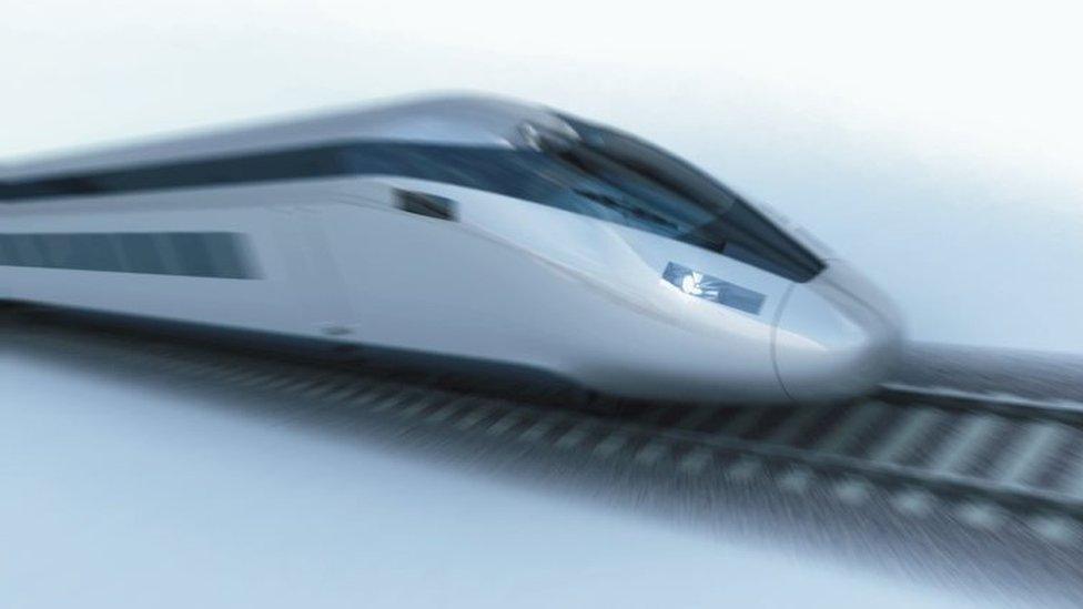 HS2 train