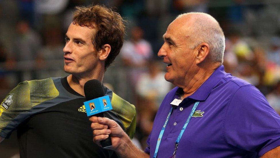 Andy Murray interviewed at 2013 Australian Open